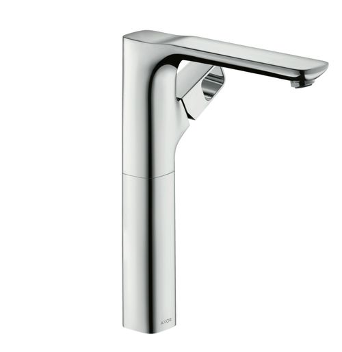 AXOR-HG-AXOR-Urquiola-Einhebel-Waschtischmischer-280-fuer-Waschschuesseln-mit-Ablaufgarnitur-Brushed-Nickel-11035820 gallery number 1